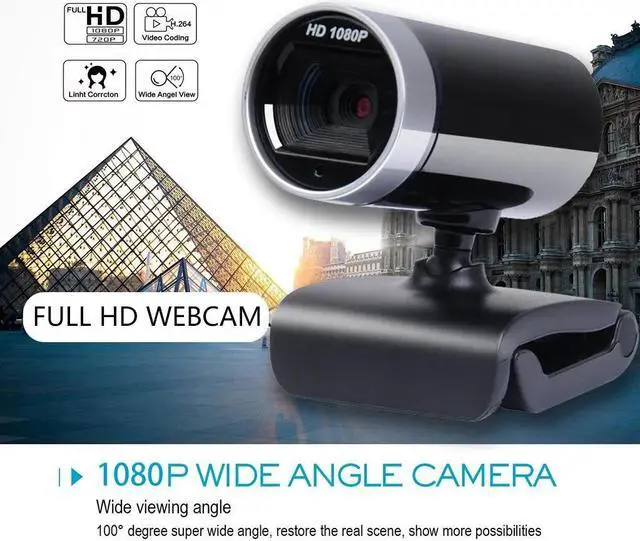Alt view image 3 of 7 - HD 480p Webcam USB Camera Video Recording Web Camera With Microphone For PC Computer  360 Degrees Rotatable