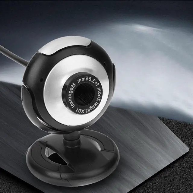 Alt view image 5 of 5 - 30 Frames/Second USB Webcam Camera Night Vision Web Cam For PC Laptop Web Camera PC Webcam Video Calling Computer Camera