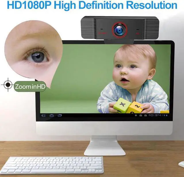 Alt view image 5 of 5 - K2 Webcam 1080p 2 Mega Web Camera With Microphone For PC 1920x1080 Full hd Cmos USB Web Cam For Computer