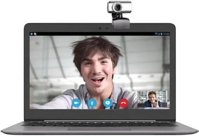Alt view image 4 of 5 - Webcam USB2.0 Webcam Camera With MIC Clip-on Camara Web For Computer PC Laptop Camera Webcam Kamera Internetowa