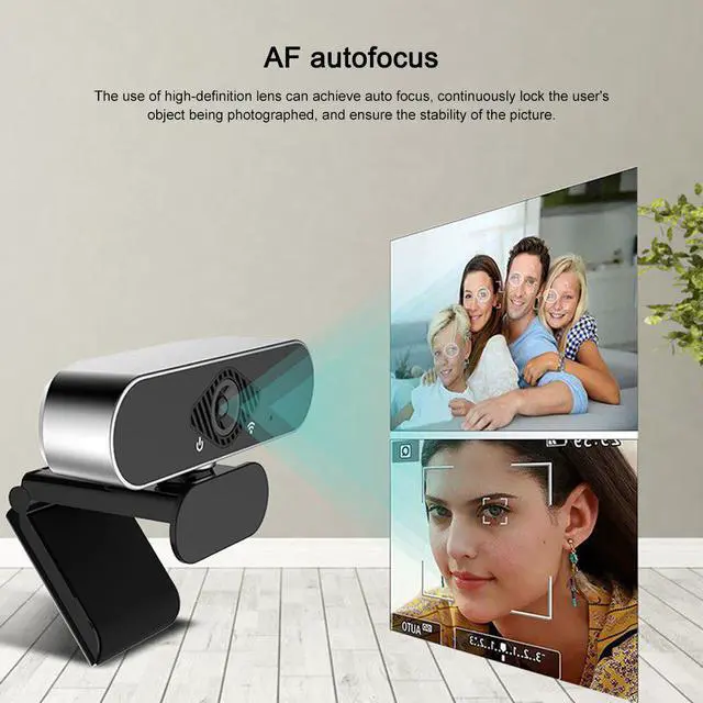 Alt view image 5 of 5 - pc usb full hd 1080p web camera for computer web cam windows10 microphones with Desktop Tripod