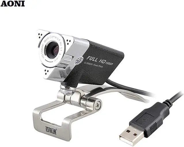 Main image of HD Webcam,webcam 1920 x 1080p with Built-in HD Microphone,usb camera,Desktop or Laptop Smart TV Webcam,usb camara web cam