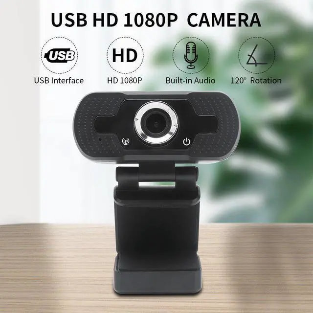 Main image of 1080P USB Webcam Web Camera Built-in Stereo Microphone Computer Camera Full  Skype Video Call For PC Laptop Video Web Cam