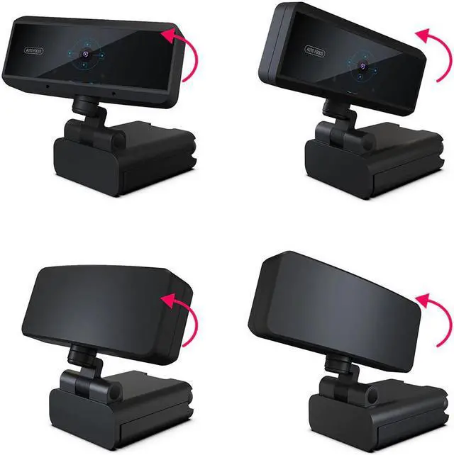 Alt view image 2 of 5 - 2 Megapixel Auto Focus HD Webcam 1080P PC Web USB Camera Cam Video Conference with Microphone for Laptop Computer