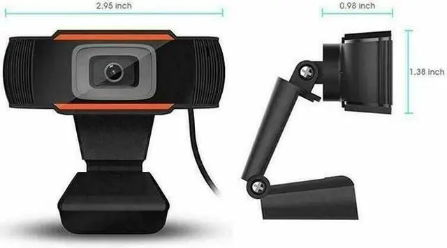 Alt view image 5 of 5 - 2020 NEW Rotatable HD Webcam PC Mini USB 2.0 Web Camera Video Recording High Definition With 1080P/720P/480P True Color Images