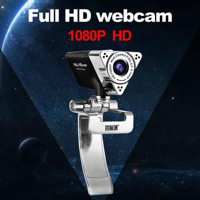 Alt view image 2 of 5 - 1080P Webcam Lightweight Web Camera Webcam Built-in Microphone High Pixel for Computer PC Live Streaming Video Conference