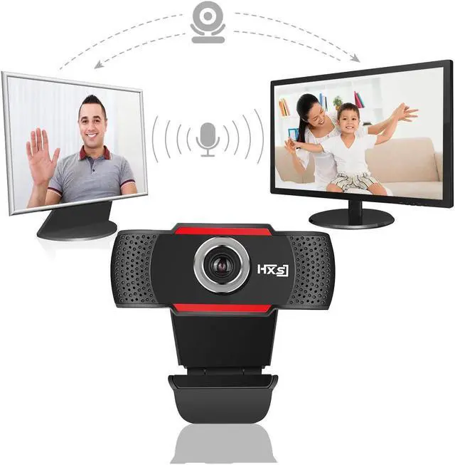 Alt view image 3 of 5 - 35@ Usb Web Cam Webcam Hd 720p Megapixel Pc Camera With Absorption Microphone Mic For Android Tv Rotatable Computer Camera