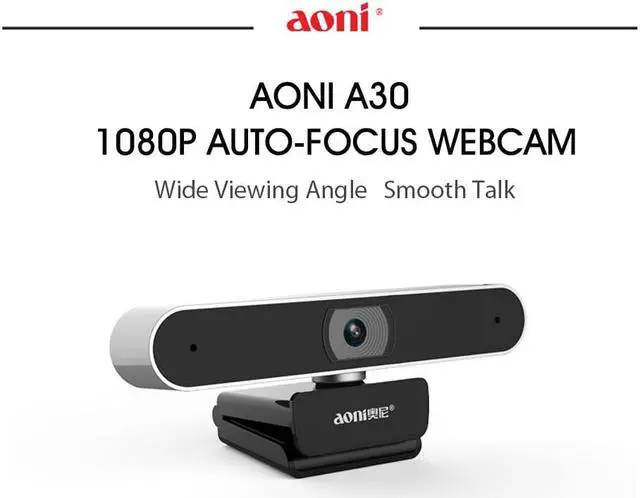 Main image of A30 HD 1080P Webcam USB Mic Computer Camera Auto Focus Wide Angle Remote Teaching Video Conference Video Call Web Cam