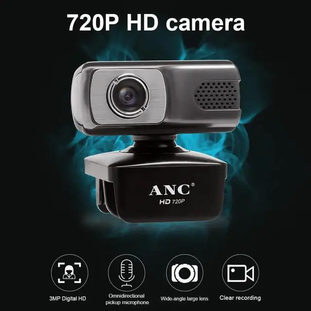 Main image of 720P Webcam HD Web Camera Built-in HD Microphone Smart TV Box Webcam Camera For Skype Computer Desktop Accessories