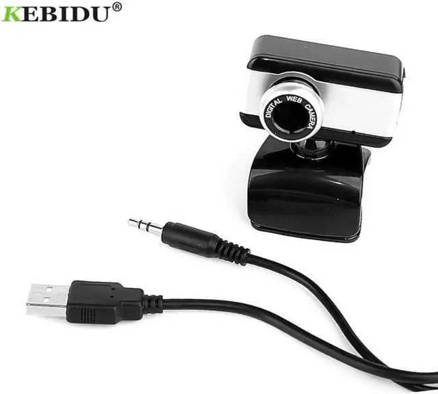 Alt view image 2 of 5 - USB 2.0 Web Cam Camera 50.0 Mega Pixel with MIC Microphone Clip-on Stylish Rotate Camera Webcam for Laptops PC