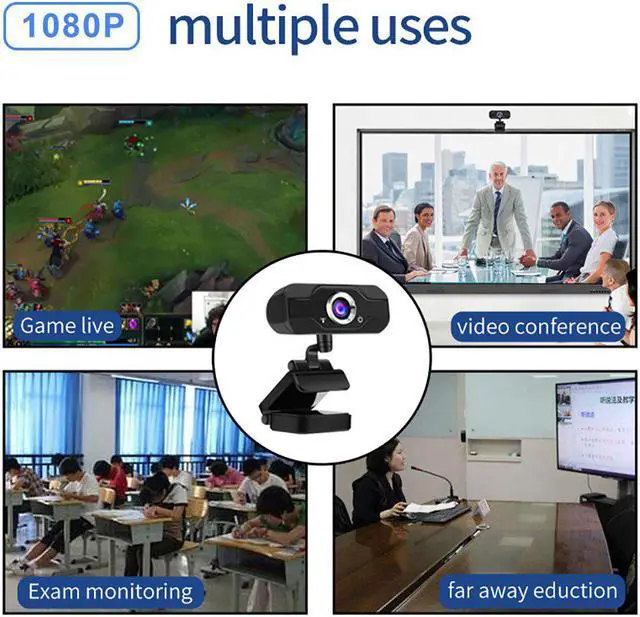 Alt view image 4 of 5 - 1080P Full hd usb camera 4k web camera Mini Camcorders camera web cam with microphone era for PC cumputer web cams
