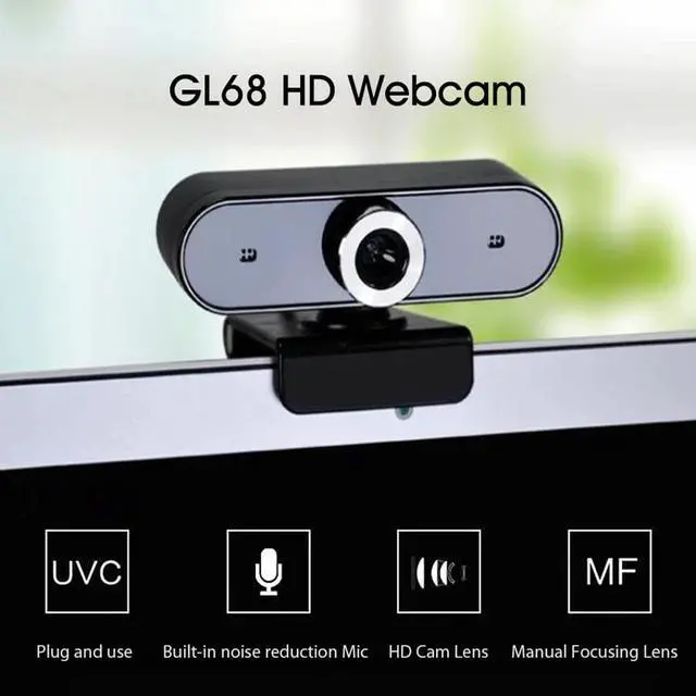 Alt view image 3 of 5 - webcam full hd 1080P 12 million pixel autofocus Camera Web Cam With Noise reduction Microphone For PC Laptop USB2.0
