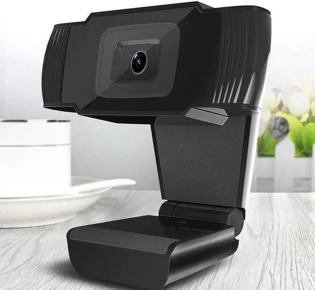 Alt view image 2 of 7 - 2.0 Web Camera with 6 LED Light Clip-on Webcam Camera for Laptop Desktop M17F