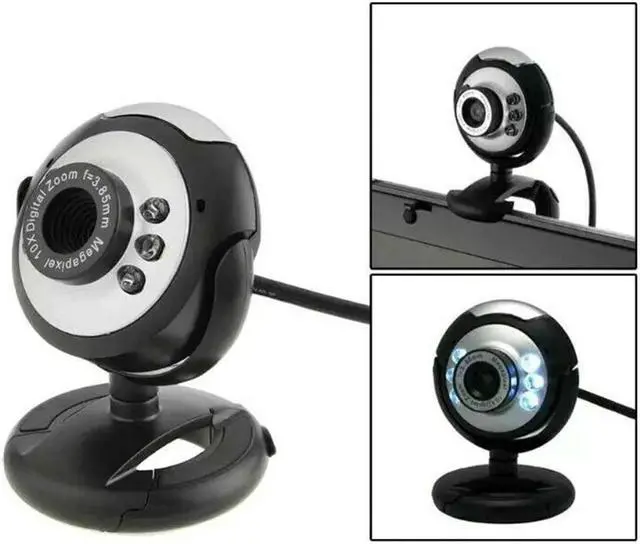 Alt view image 2 of 5 - USB2.0 Web Camera HD 30 Megapixels Power Webcam MIC For Computer PC Laptop Desktop Webcam Camera High Quality