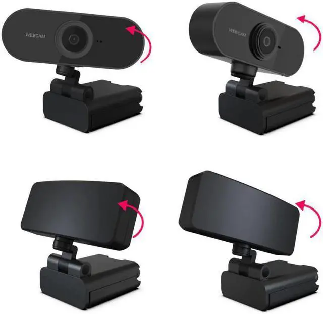 Alt view image 3 of 5 - 1080P Auto Focus Built-in Microphone High-end Video Call Camera Computer Peripherals Web Camera Clip-on For PC Laptop