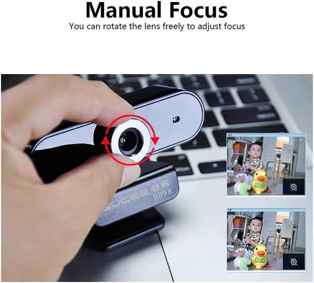 Alt view image 3 of 7 - Full Hd 1080p USB Web Camera 30fps Auto Focus Computer Camera s Built-In Sound-absorbing Microphone 1920 *1080