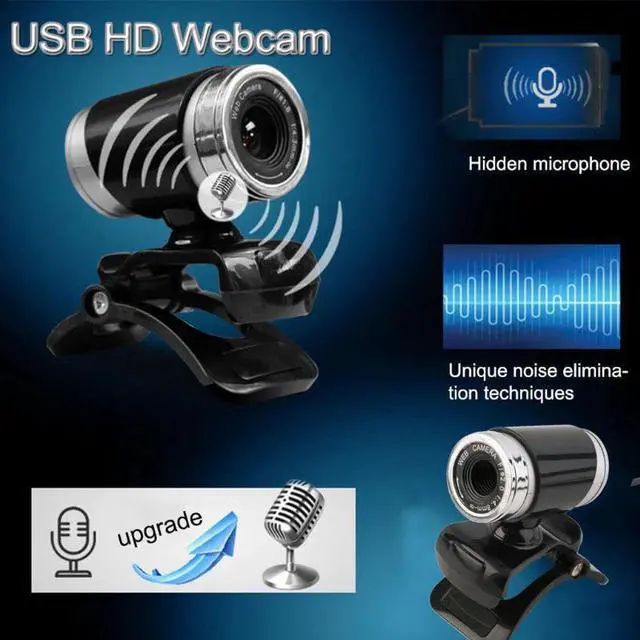 Alt view image 2 of 5 - HD Webcam Web Cam Camera for PC Laptop Desktop Computer Notebook Accessories 83XB