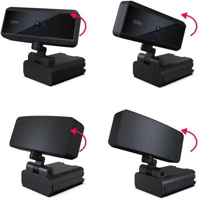 Alt view image 2 of 5 - 1080P Webcam with Microphone Autofocus Computer Camera Web Camera PC Webcam Recording Online Conference 5M Pixel Drop Shipping