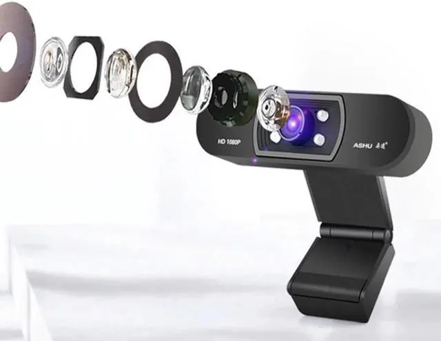 Alt view image 5 of 7 - Camera USB Web Camera Webcams Built-In Sound-absorbing Microphone 1920 *1080 Resolution   720P