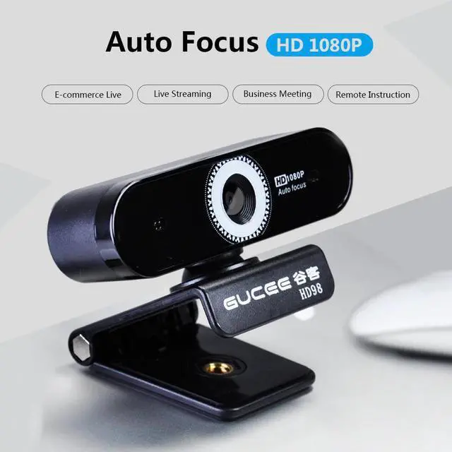 Alt view image 4 of 5 - HD 1080P Webcam Auto Focus USB Camera Video Chat Recording Web Camera Web Cam for PC Laptop Conference Games