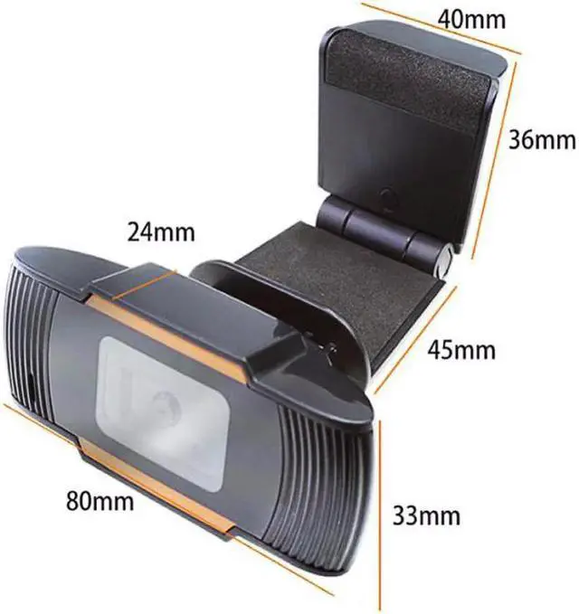 Alt view image 4 of 5 - Sale 30 degrees rotatable 2.0 HD Webcam 1080p 720P USB Camera Video Recording Web Camera with Microphone For PC Computer new