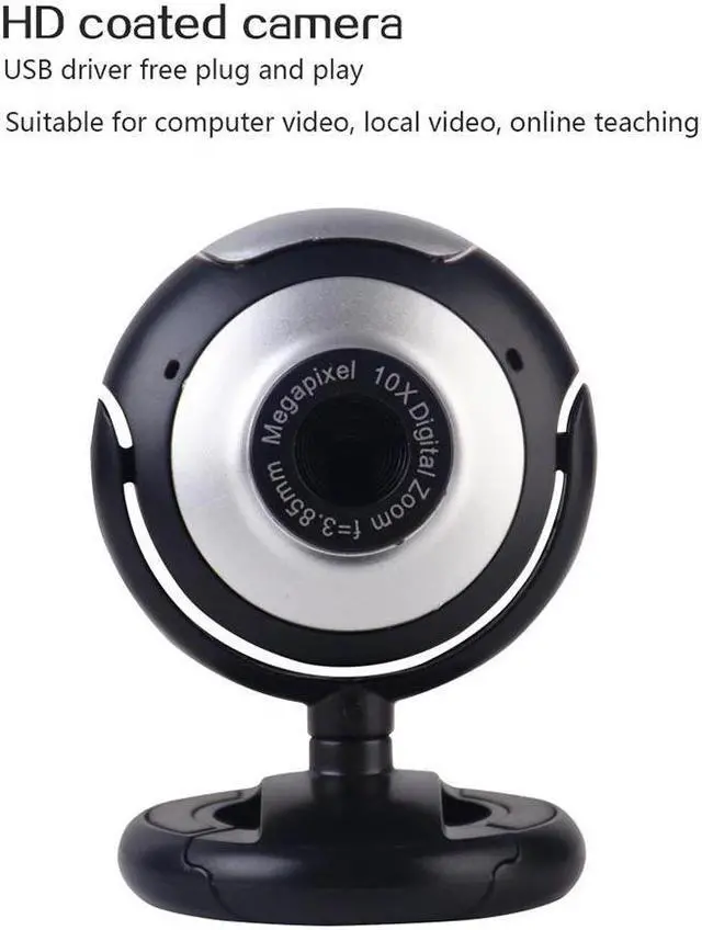 Main image of For PC Laptop Web Camera PC Webcam Video Calling Computer Camera USB Webcam Camera with Mic Night Vision Web Cam r60
