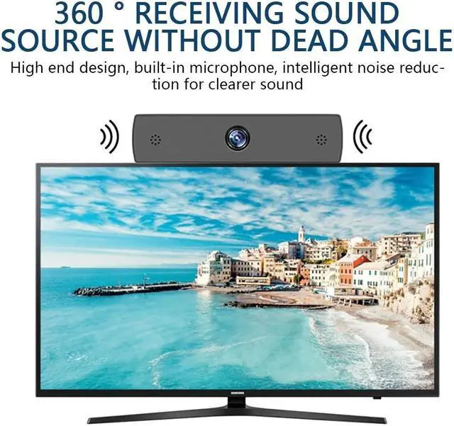 Alt view image 2 of 5 - HD 1080P Web Cam Desktop PC Video Calling Webcam Camera with Microphone Mic Web Camera 2.0 MP For Video Conference Web Cam