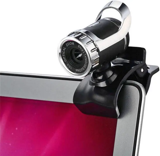 Alt view image 4 of 4 - 360 Degree USB 12M HD Webcam Web Cam Clip-on Digital Camcorder with MIC for PC 30FPS USB 2.0 HD Webcam Camera Web Cam With Mic