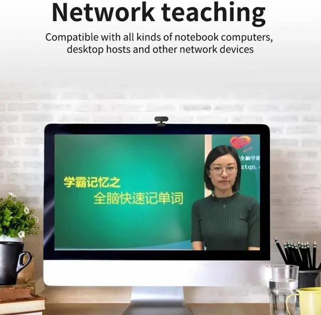 Alt view image 3 of 7 - 1080P Webcam with Microphone Full HD Video Web Cam Computer Peripheral USB Web Camera for Youtube PC Laptop Live Video Tripods