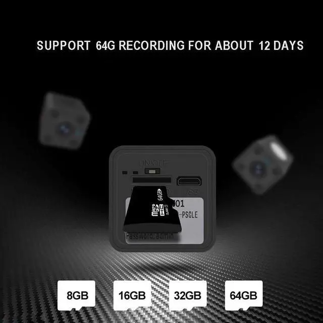 Alt view image 4 of 5 - Web Camera For PC Computer Web Pluggable Mini Full HD 1080P DV Night Vision Sports Action DVR Recorder Camera #LR4