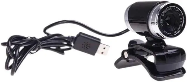 Main image of Webcam 12.0M Pixels CMOS USB Web Camera Digital Video Camera with Microphone 360 Degree Rotation Clip-on PC Laptop