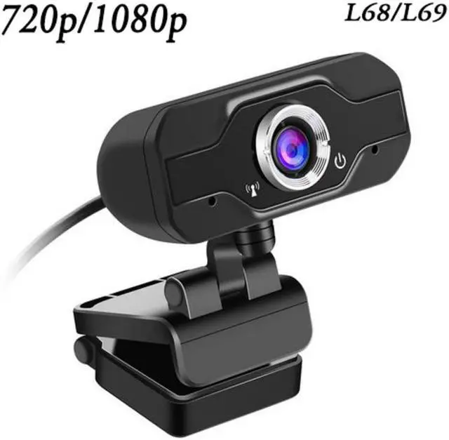 Main image of 1080p/720p Full HD Webcam Mini Pc Computer Web Camera with Microphone Portable USB Webcam for Video Recorder Online Meeting