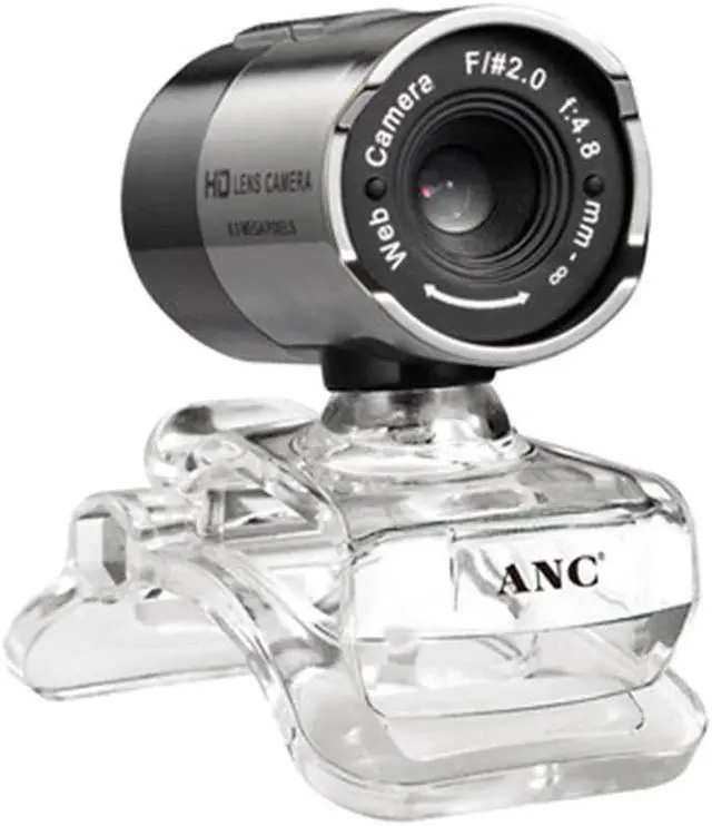 Main image of ANC HD Mini USB Webcam CMOS Sensor Web Computer Camera Built-in Digital Microphone For Desktop PC Laptop for Video Calling