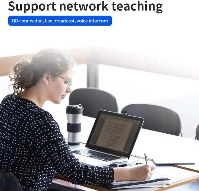 Alt view image 4 of 5 - 1080P Web Camera Built-in Microphone Auto Focus For PC Laptop High-end Video Call Camera Computer Peripherals