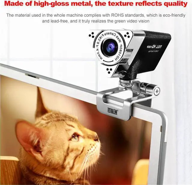 Main image of 1080P Webcam Lightweight Web Camera Webcam Built-in Microphone High Pixel for Computer PC Live Streaming Video Conference