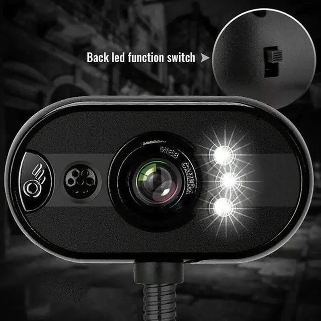 Alt view image 5 of 7 - 12 Megapixels HD Webcam USB 2.0 Camera Web Cam 360 Degree MIC Clip-on for Desktop Skype Computer PC Laptop Built-in Microphone