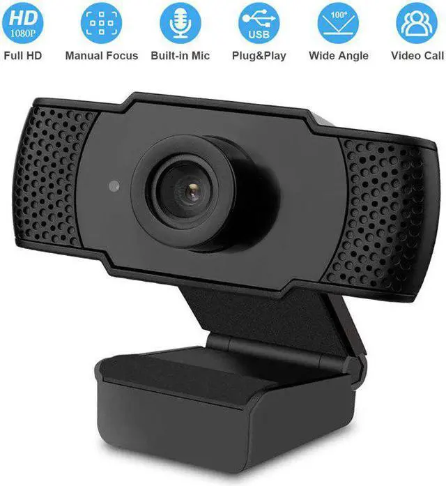 Alt view image 3 of 5 - Full HD 1080P Mini PC era Autofocus 5 Mp CMOS Sensor 30fps Web Camera With Microphone For Video Conference