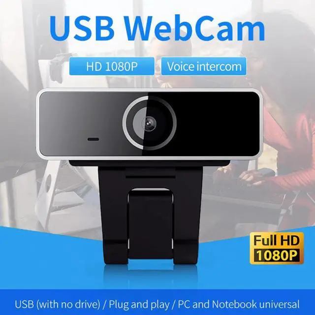Alt view image 2 of 5 - 2020 Full HD Webcam 1080p 60fps USB Streaming Web cam 1920*1080P Computer Laptop Camera with Microphone Digital Video Recorde