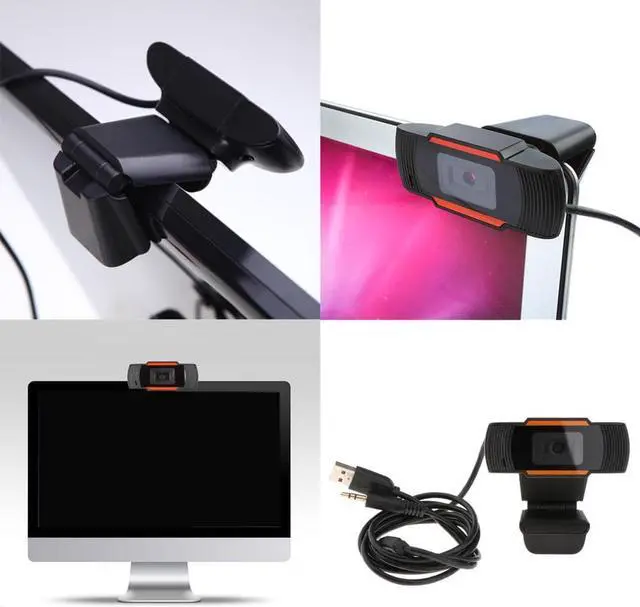 Alt view image 3 of 5 - 1080P HD Webcam Laptop Web Camera USB 2.0 Video Recording Mic Camera Video Recording with Microphone For PC Computer