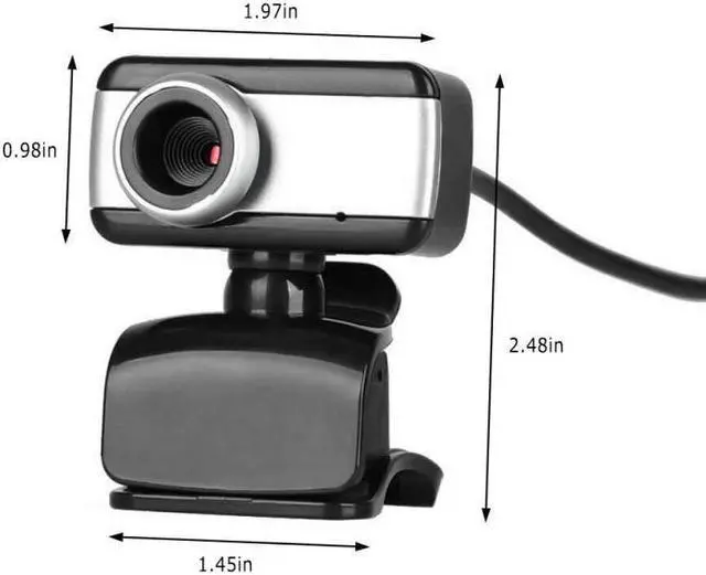 Alt view image 7 of 7 - 2020 New High Resolution HD USB 2.0 Webcam With Microphone Web Camera Flexible Rotatable Design Web Cam For Desktop Laptop PC