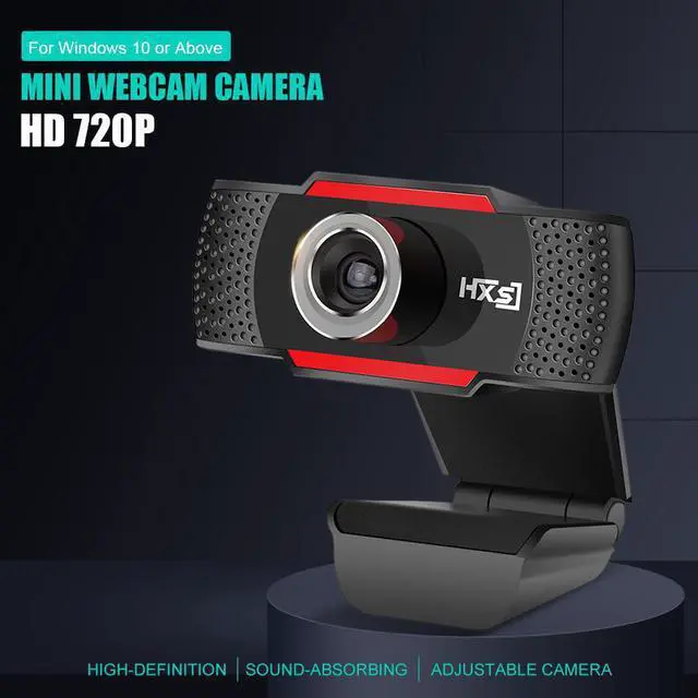 Alt view image 2 of 5 - HD Webcam Adjustable 720p Web Camera With High Precision Glass Lens For Video Conference for Windows 10 Pc Comouter Webcam