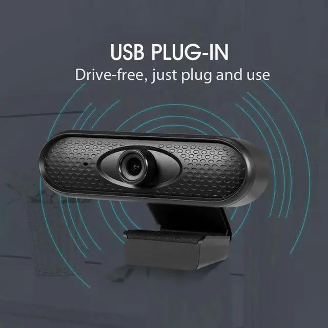 Alt view image 4 of 5 - Webcam 1080P Web Camera Video Call USB Camera  Web Cam Online Remote Teaching Studying Video Chat Camara Web For PC