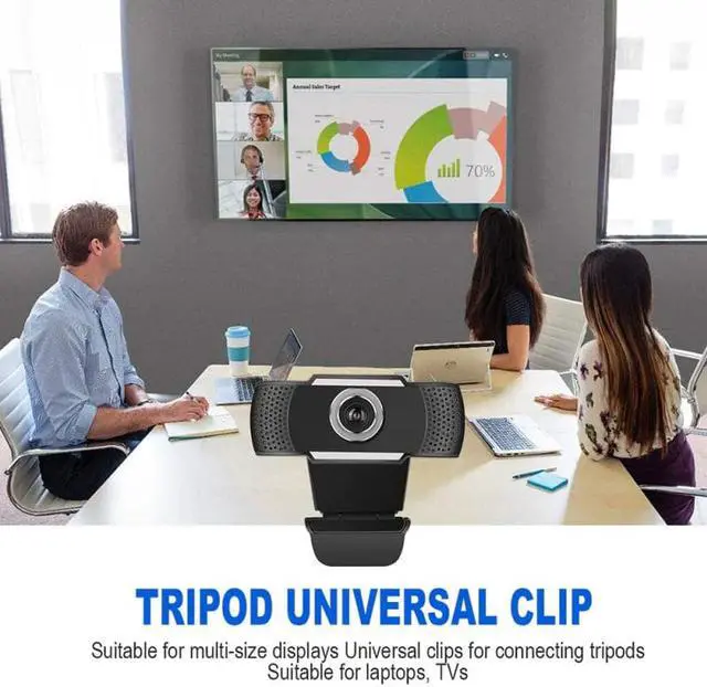 Alt view image 3 of 5 - 720P/1080P HD Webcam USB 2.0 PC Camera Video Record Web Camera With Mic Web Camera For Computer For PC Laptop Tablet