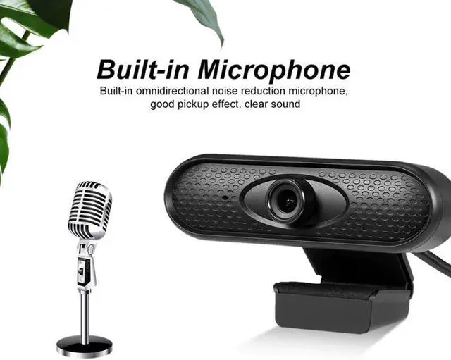 Alt view image 4 of 5 - Webcam Autofocus Web Camera Cam For PC Laptop Desktop with Microphone USB 2.0 HD Webcam Camera Web Cam With Mic  #50