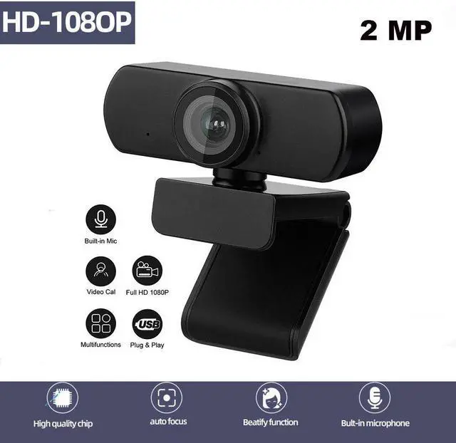 Main image of 1080p webcam,2MP Web Cam Built-in Microphone Manual focus Video Call Web Computer Camera for PC Laptop USB3.0 Web Cam