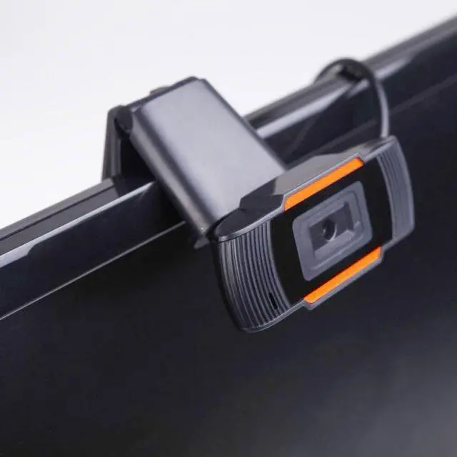 Alt view image 4 of 7 - 2.0 Web Camera with 6 LED Light Clip-on Webcam Camera for Laptop Desktop M17F