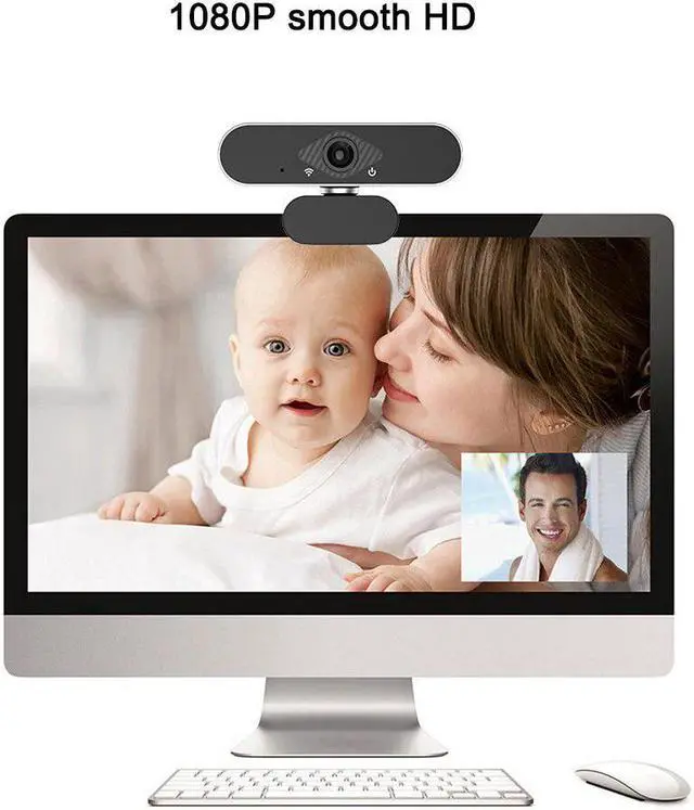 Alt view image 4 of 7 - 30 degrees rotatable 2.0 HD Webcam 1080p 720p 480p USB Camera Video Recording Web Camera with Microphone For PC Computer