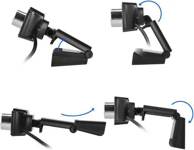 Alt view image 3 of 5 - USB Web Camera 1080P HD 2MP Computer Camera Webcams Built-In Sound-absorbing Microphone 1920 *1080 Dynamic Resolution