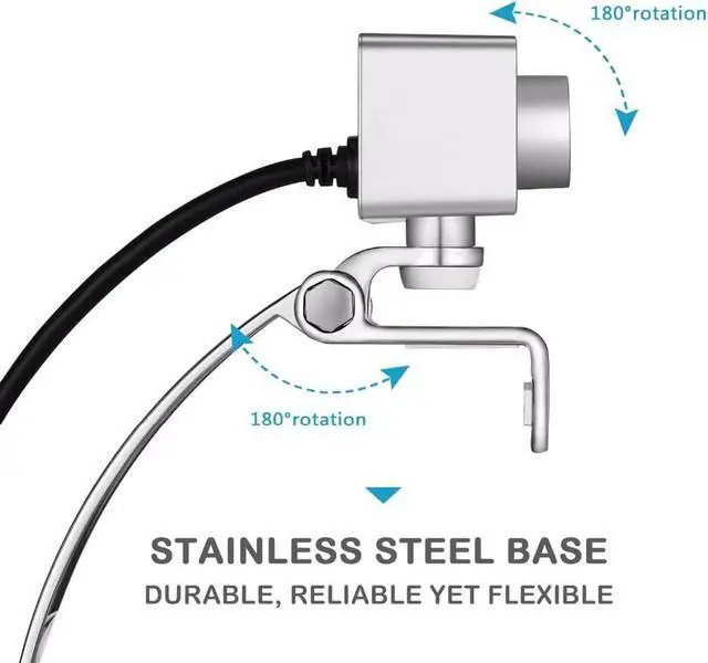 Alt view image 3 of 7 - Webcam USB2.0 Computer Network Live Camera Network Camera Free Drive USB Cam Hd Camera With Mic Web Camera for Computer