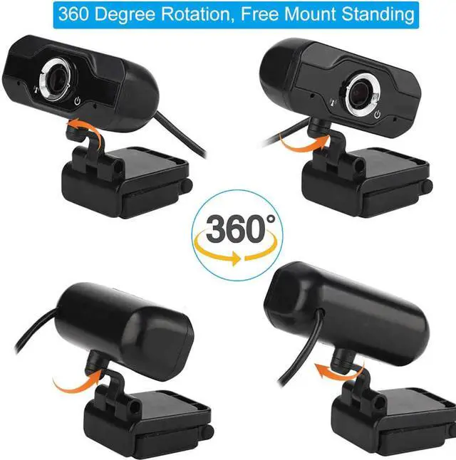 Alt view image 2 of 5 - 1080p 60fps web cam 4K web camera with microphone cameras web for PC usb camera  full hd 1080p  4k